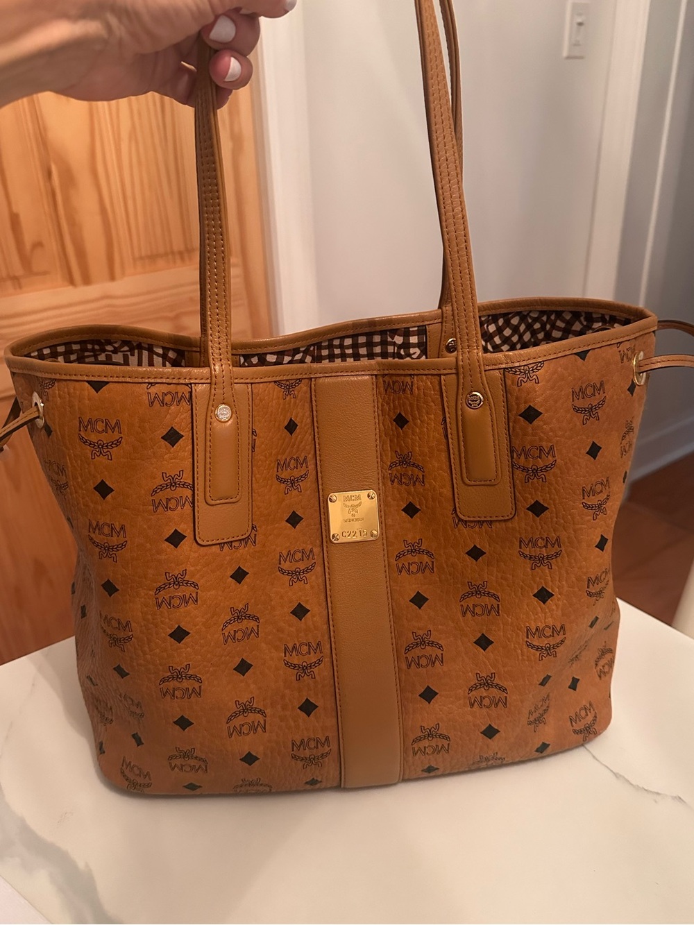 MCM large Tote Bag